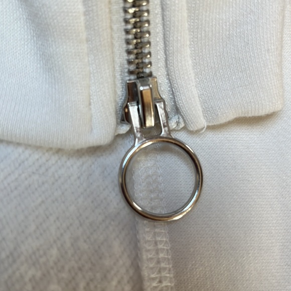 Workshop Off White Cowl Neck Sweater Casual Sweatshirt with pockets Size S - Picture 8 of 14